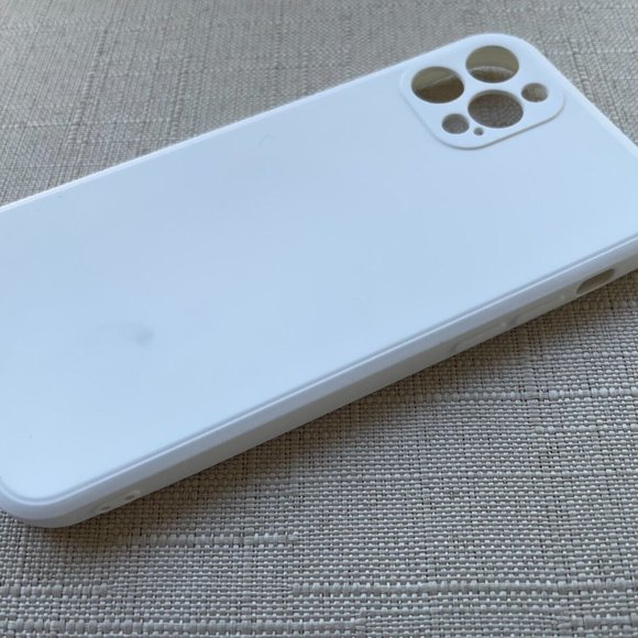 Fitted Back Case for iPhone White Case Rubber iPhone Pro Max 12 Unbranded - Picture 6 of 9